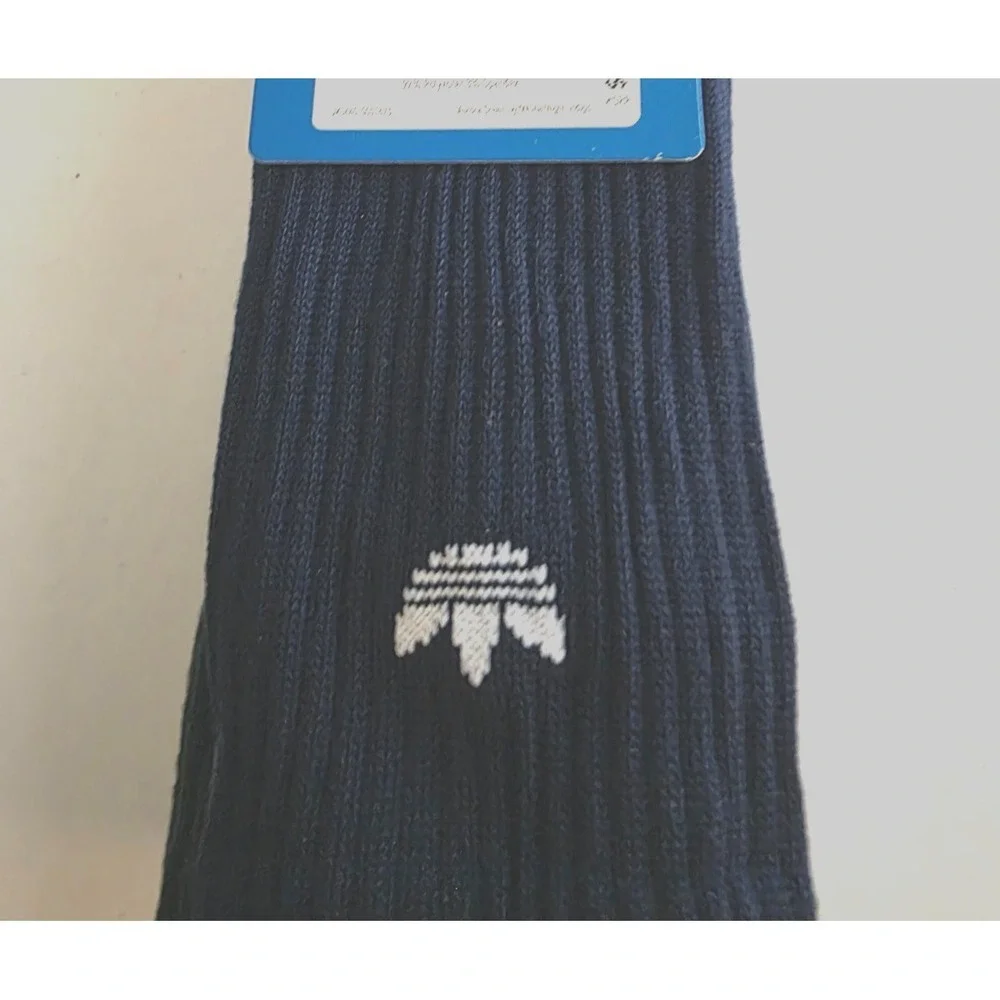 Adidas Men's Relaxed Fit‎ Crew Socks SZ L 3 PK